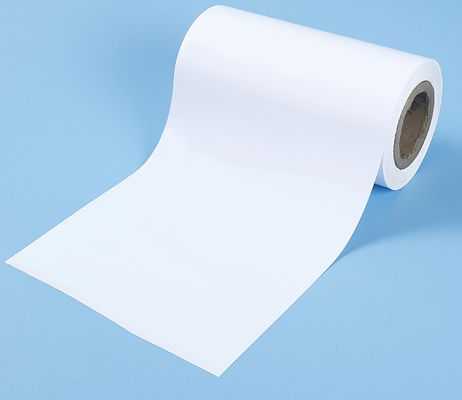 ملصق أبيض قابل للتخصيص وأشرطة فيلم PET المعدني حليبي