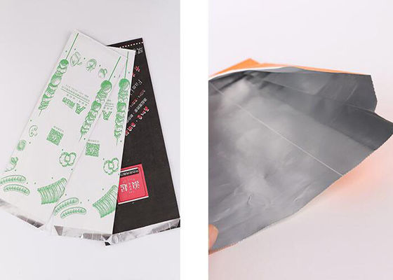 Greaseproof Takeaway Packaging رقائق الألومنيوم ورق الكرافت للدجاج المقلي الشواء