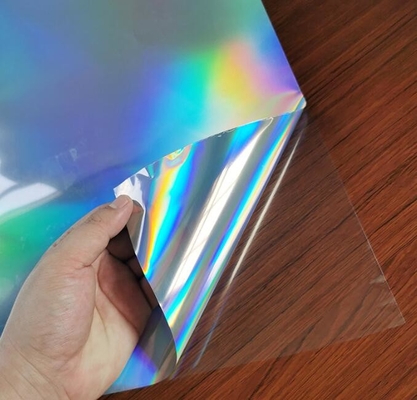 ليزر فيلم سيارة ملونة، ليزر Pvc الملصق الذاتي الكتابة ملصقات السيارة، الملصقات الفورية المطلية بالألومنيوم